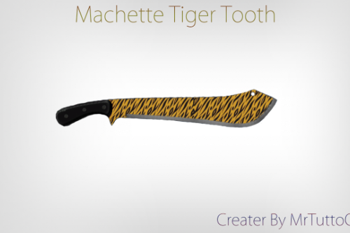 Tiger Tooth Machette